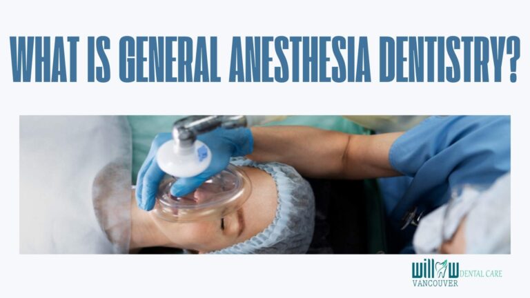 What is General Anesthesia Dentistry