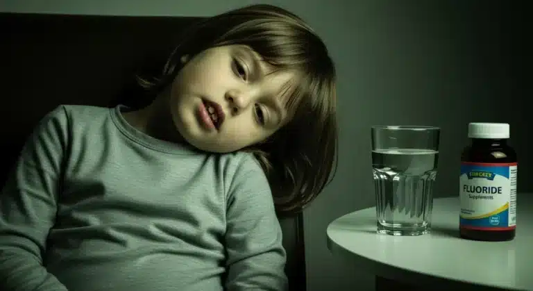 fluoride toxicity in child